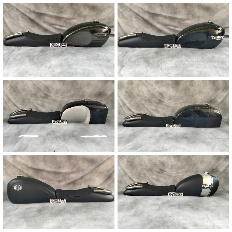 Tangki Japstyle motor custom japstyle dan jok japstyle motor custom