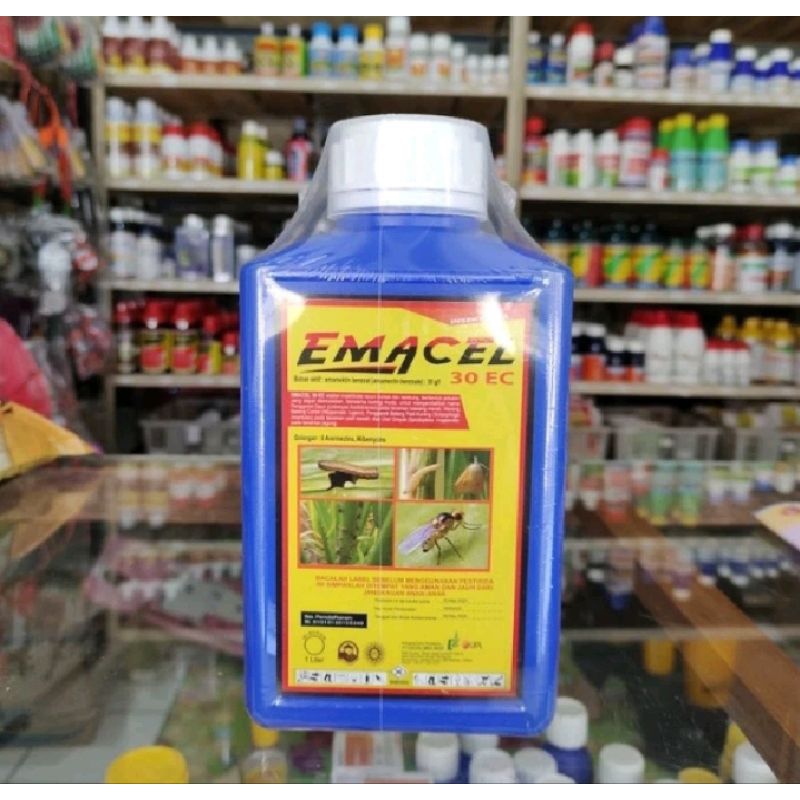 EMACEL 30 EC 1 LITER / INSEKTISIDA EMACEL 1 LITER / EMAMEKTIN MENGENDALIKAN HAMA / emacel 1liter / e