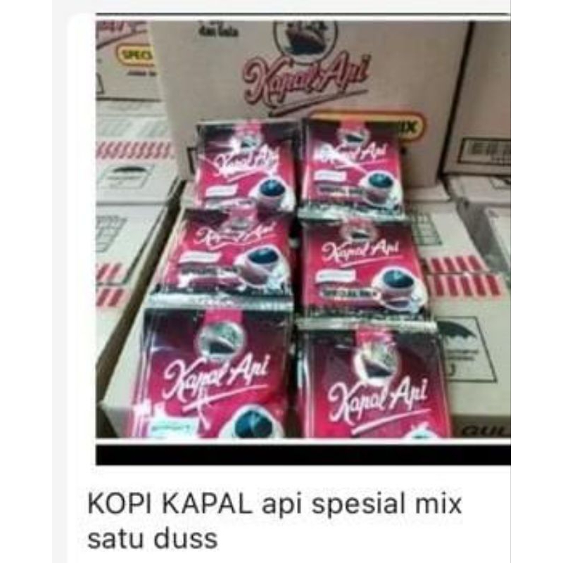 

kopi kapal api 1 dus 12 renceng