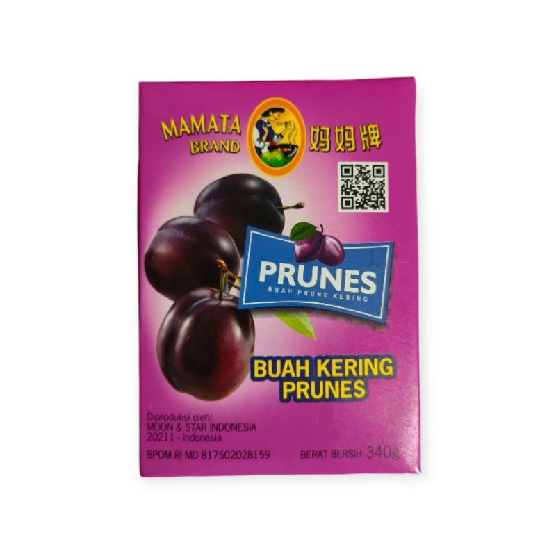 

Mamata Prunes 340g / Buah Kering Prunes