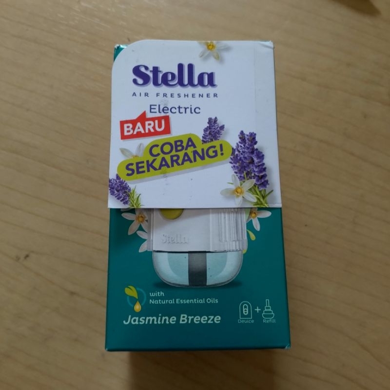 Stella pengharum ruangan electric alat + refill Jasmine Breeze