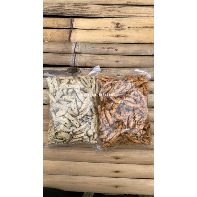 

Basreng Stik Daun Jeruk Kemasan 250gr - Basreng Jajaleh