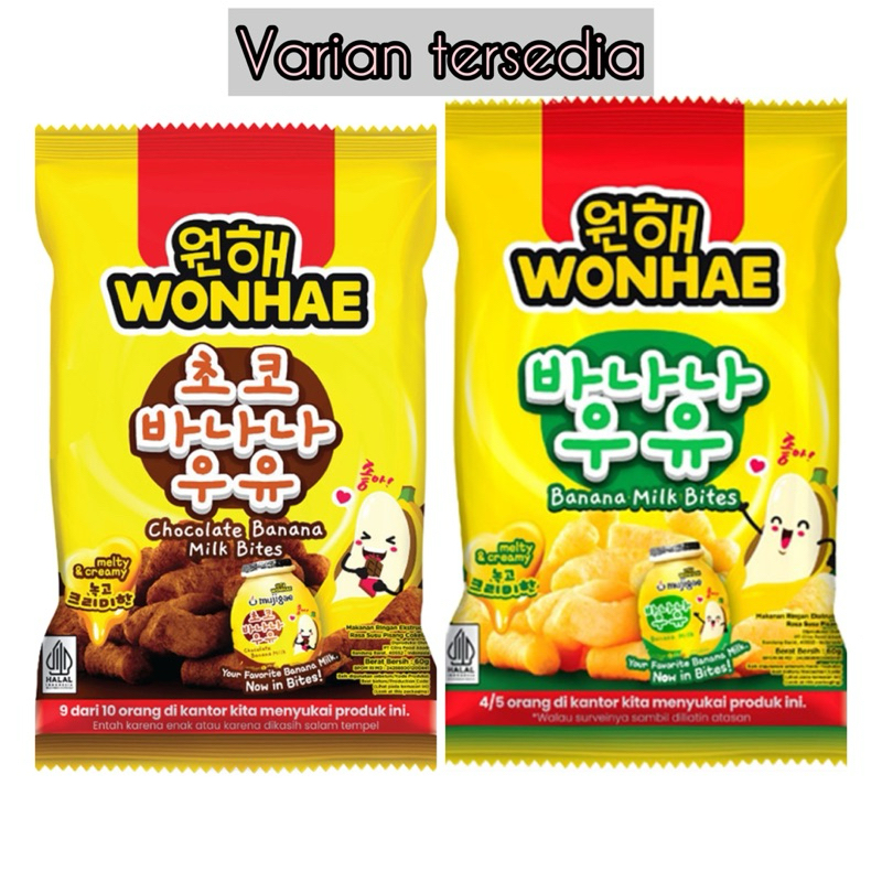 

Wonhae Milk Bites Camilan 60 gram