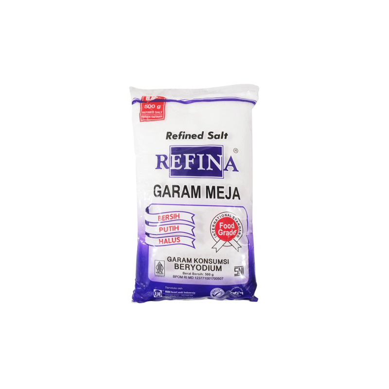 

Refina Garam Meja Beriodium 500 g