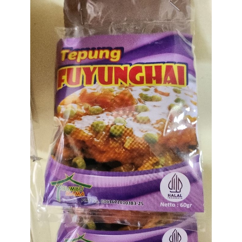 

Tepung Fuyunghai Bumbu Mama 60 Gram