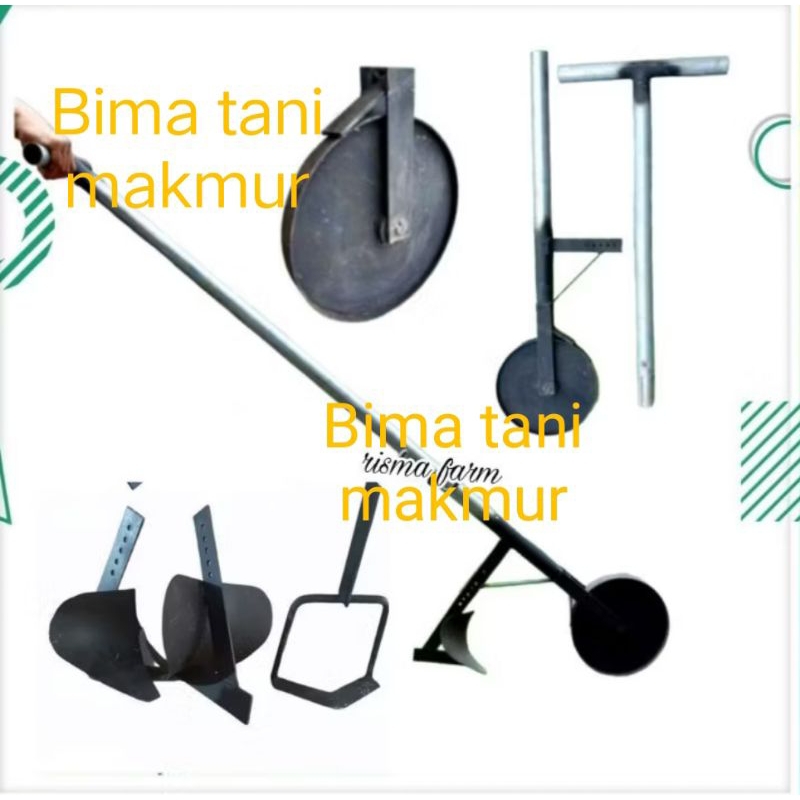 ALAT BAJAK TANAH KOMPLIT -  SINGKAL BAJAK URUK PUPUK SINGKAL LAKER FULSET
