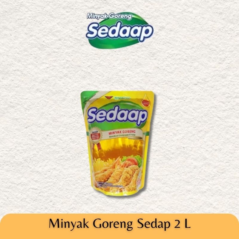 

Minyak Goreng - Minyak Sedap 2 L