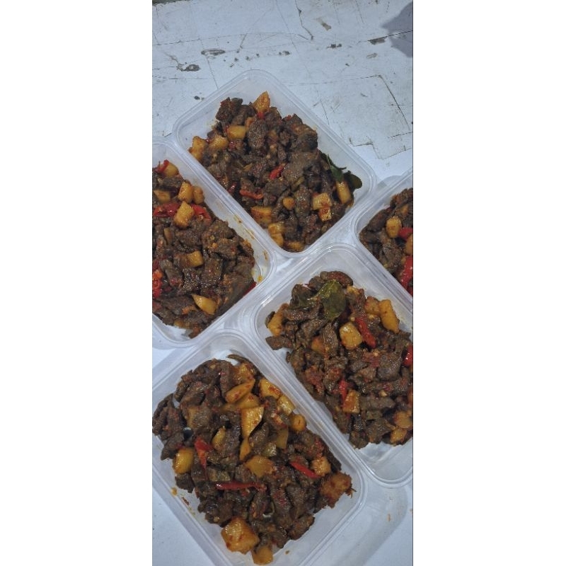 

Aneka Lauk Frozen Sambel Goreng Paru (Sapi) pessnan cust