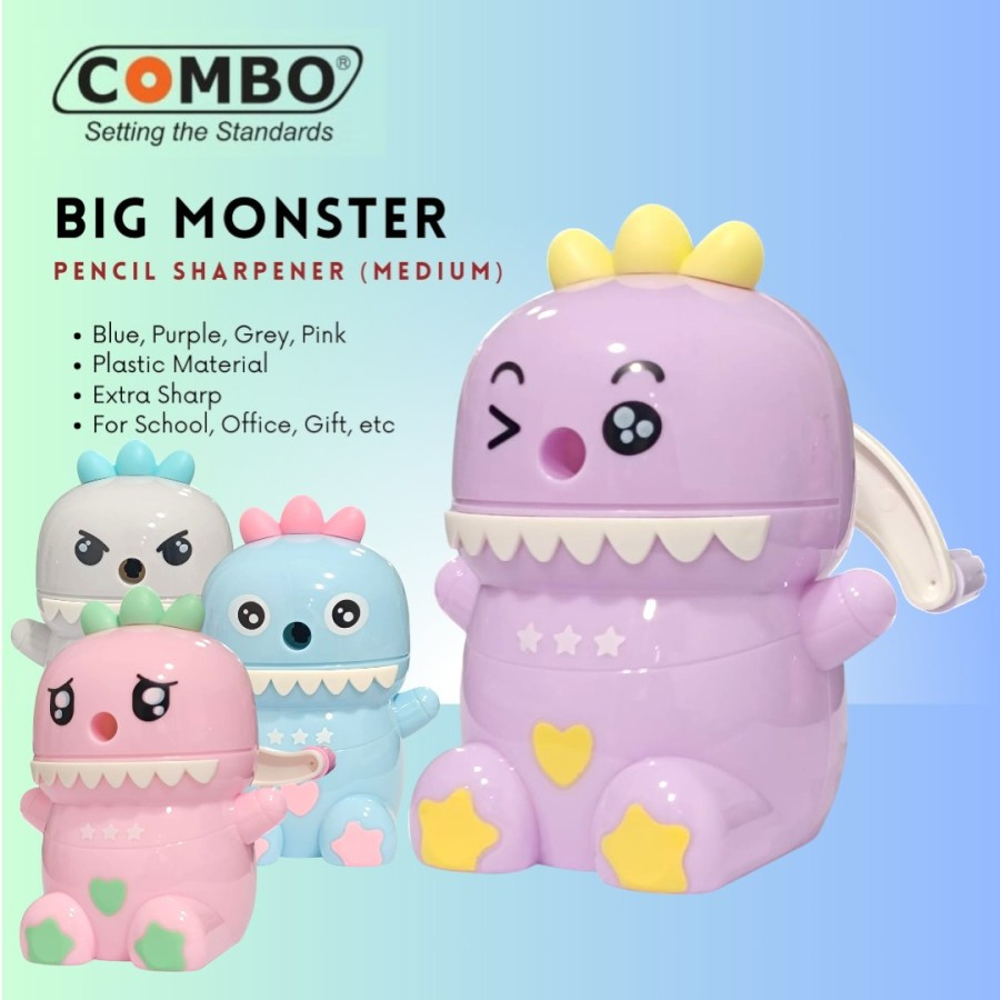 

Serutan Pensil Putar / Rautan Meja Lucu / Auto Pencil Sharpener SH-707 / Serutan Pensil Big Monster / Table Mechanical Sharpener