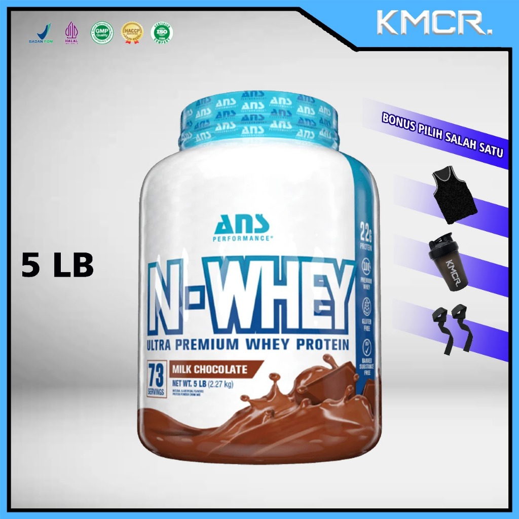 ANS N Whey 5 lbs 2,3 kg Whey Protein N-Whey NWhey Gym Fitness - KMCR NEXTLEVEL