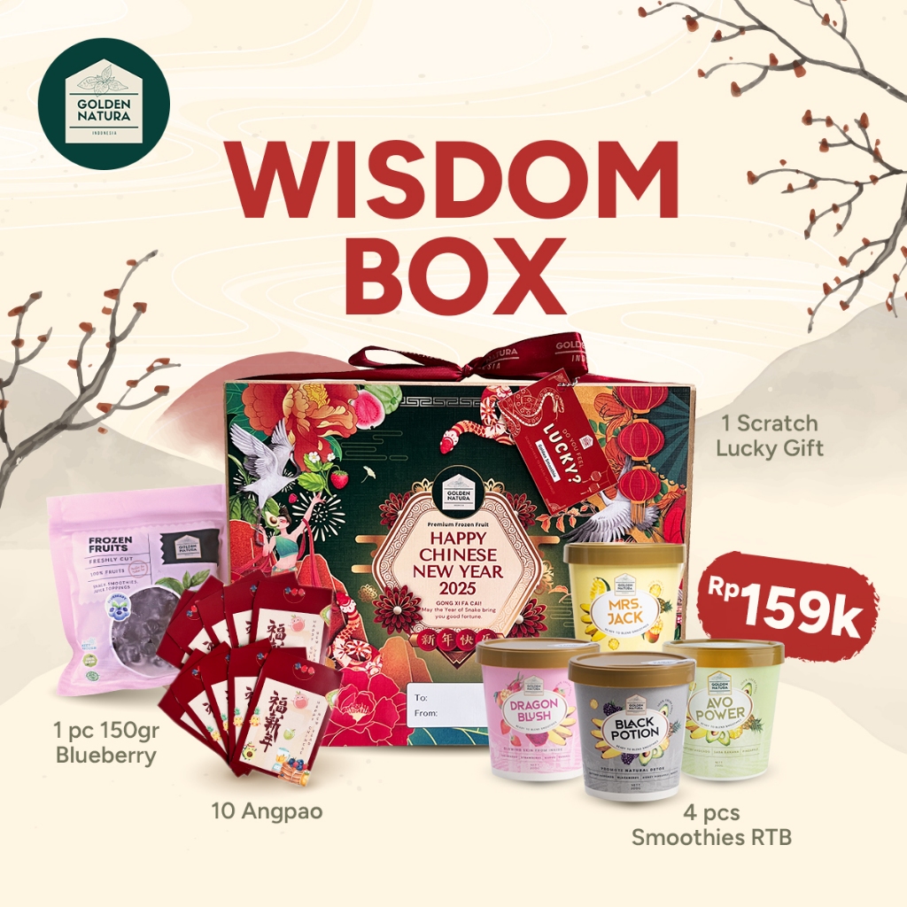

Golden Natura Indonesia CNY Hampers WISDOM BUNDLE Premium Frozen Fruits