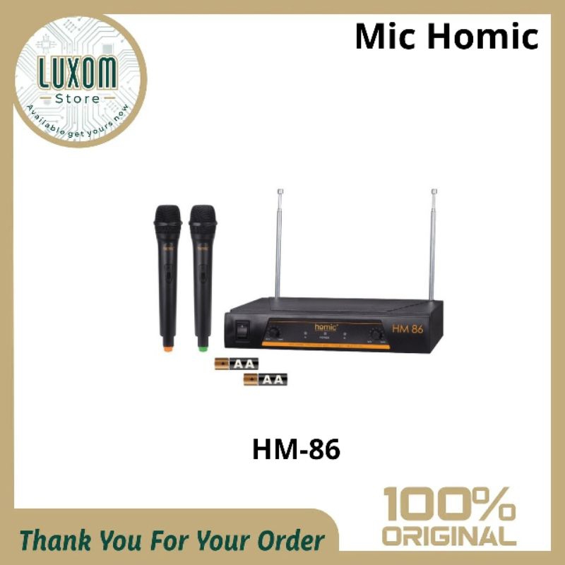 Mic Homic HM-86/Speaker mic Homic/Mic/Homic/HM86/Wireless