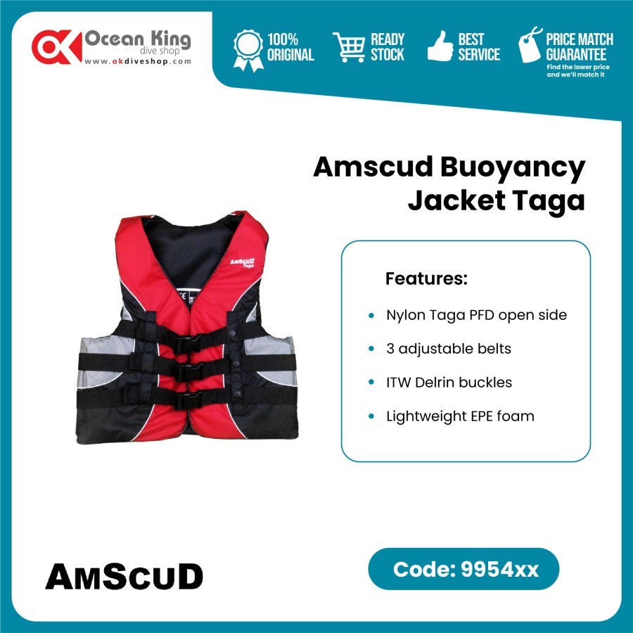 AMSCUD PELAMPUNG / JACKET / BUOYANCY TAGA