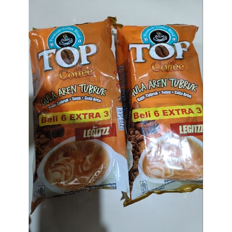 

9 saset TOP kopi gula aren