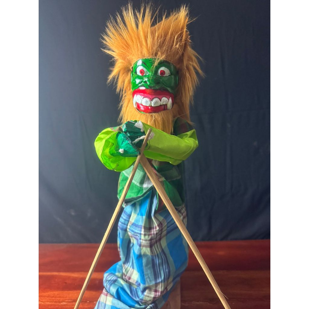 Wayang Golek Buta Calawak Tinggi 60cm