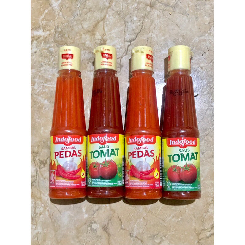 

[PROMO] Saus Tomat Indofood || Sambal pedas indofood || Saus sambal botol