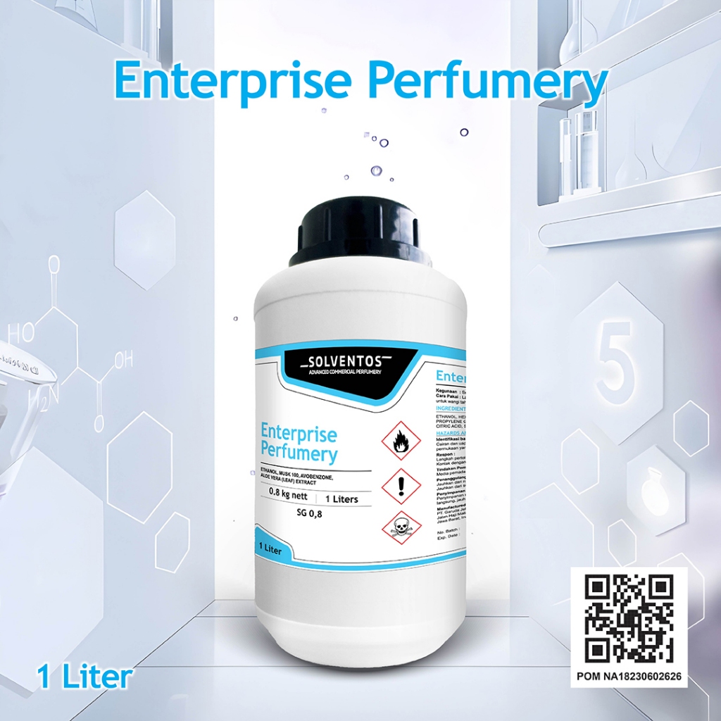 Solventos Enterprise Perfumery Pelarut Parfum untuk Mempertahankan Warna & Aroma Parfum