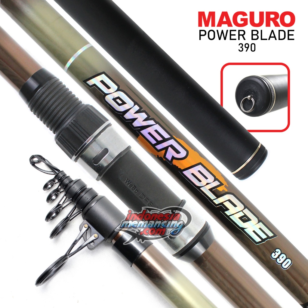 Joran MAGURO POWER BLADE | 390 420 450 | Antena | Carbon Teleskopik | Pinggiran ~ IM Store