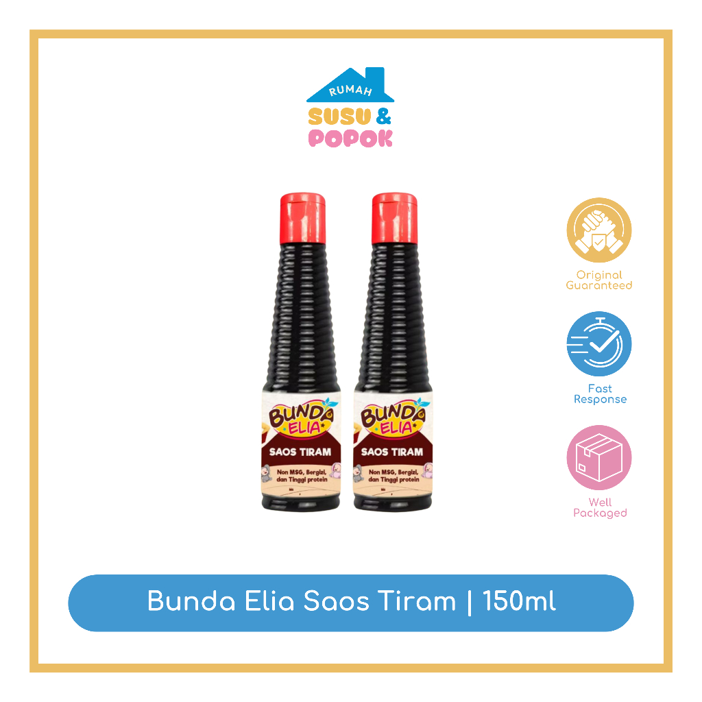 

Bumbu Bunda Elia Saos Tiram 150ml