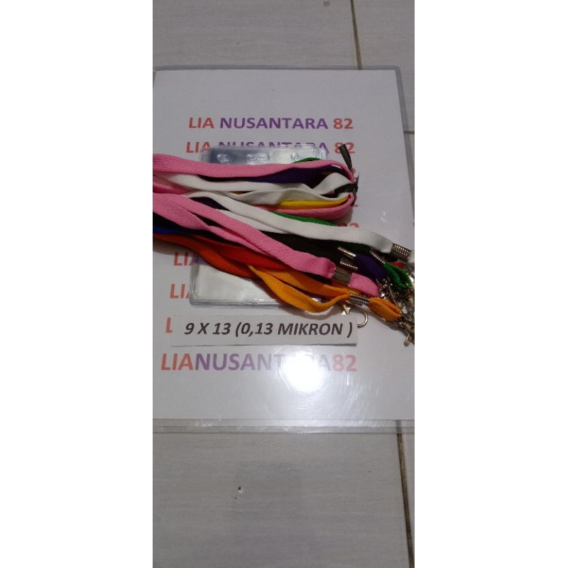 

paket Tali 1cm kait+plastik panitia ukuran 9x13cm isi paket 10pcs tebal plastik 0, 13 mikron