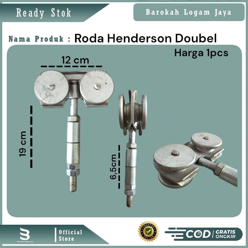 Roda Henderson Dobel Bos | Roda atas Henderson Dobel