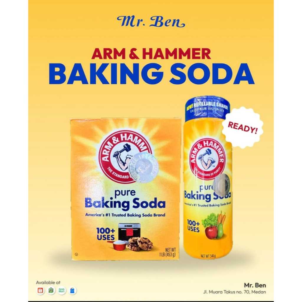 

Arm & Hammer Pure Baking Soda Fridge Freezer Impor USA