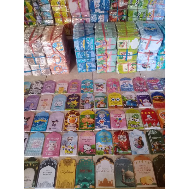 

Amplop lebaran isi 100 pcs / Amplop lebaran unik