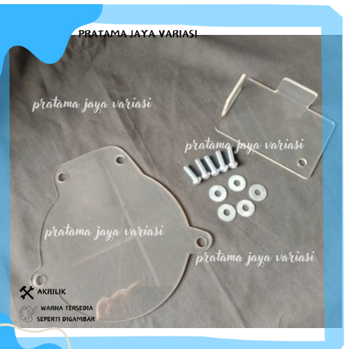 COVER CVT AEROX CONNECTED AKRILIK TUTUP COVER CVT AEROX CONNECTED