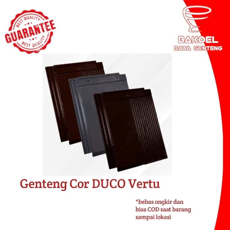 Genteng Beton/Cor Duco Vertu | Ready stock & Free ongkir