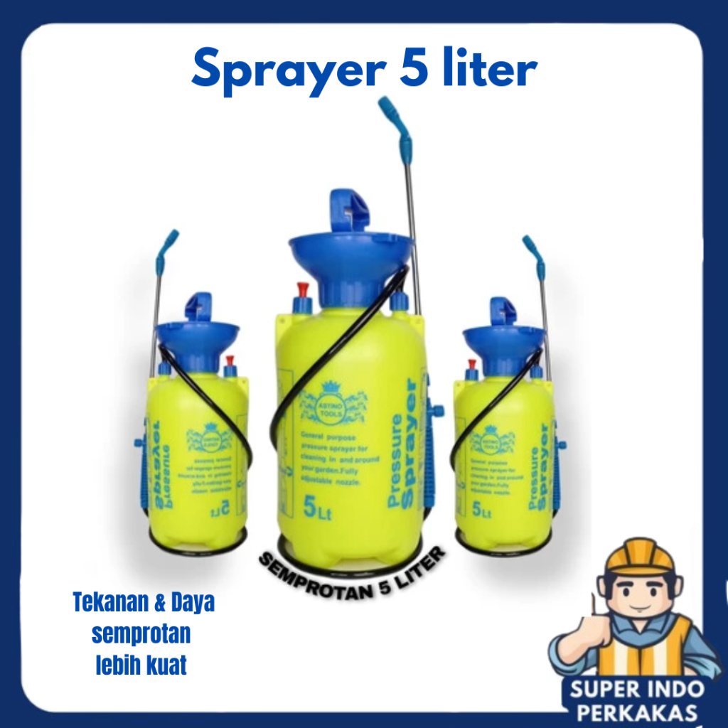 Sprayer 5 liter Semprotan 5 liter / Semprotan Disinfektan 5 Liter Hand Sprayer tanaman spray 5 liter