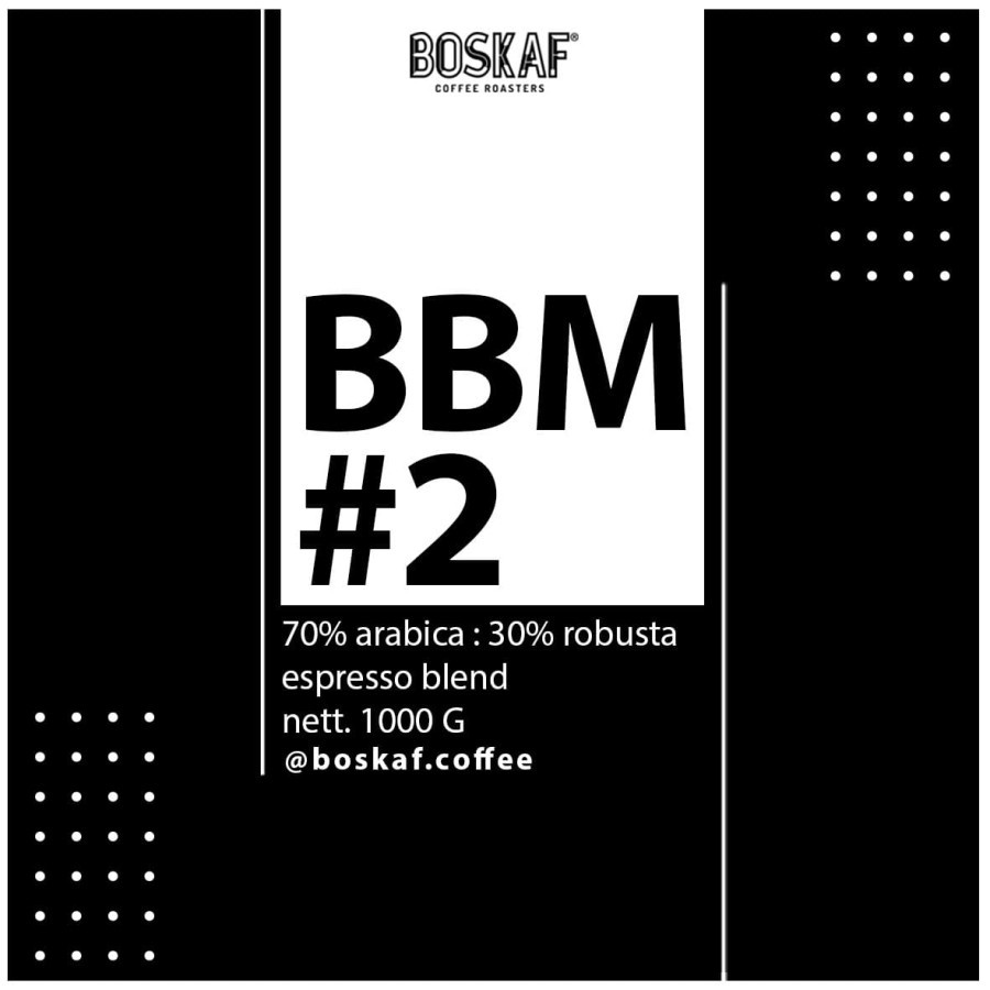 

Espresso Blend BBM#2 - Boskaf Coffee Roasters