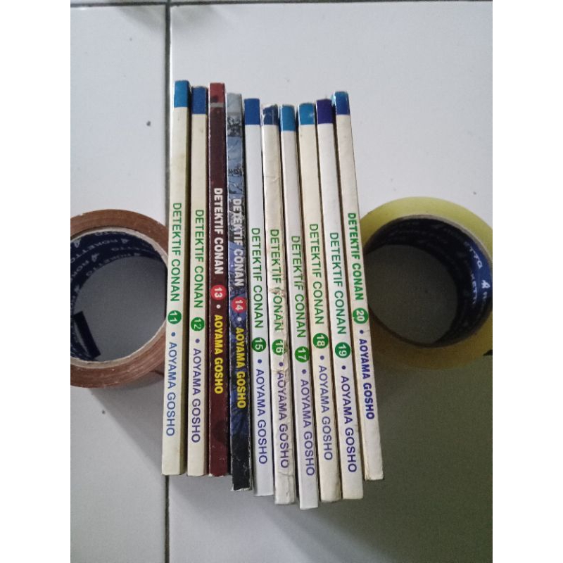 Komik Detektif Conan vol 11-20 Fullset Original