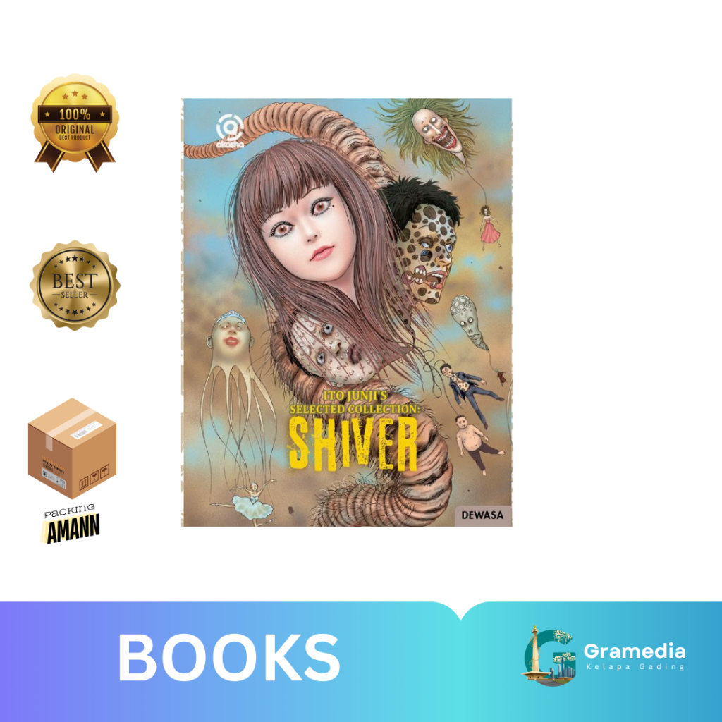 Gramedia MKG - Komik Akasha : Ito Junji's Selected Collection - Shiver (JUNJI ITO)