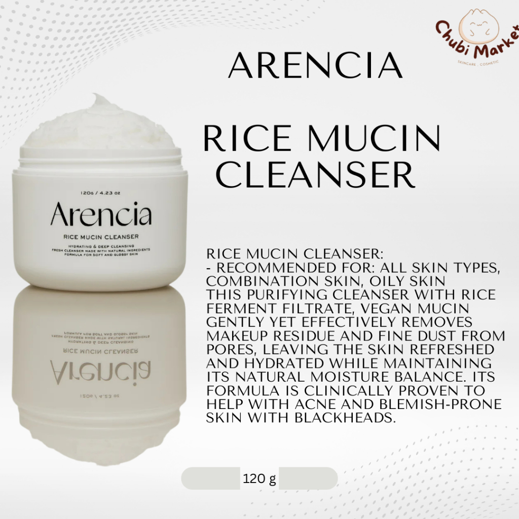 ARENCIA RICE MUCIN CLEANSER