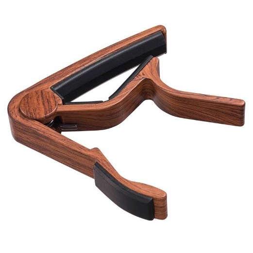 RK Capo Impor Corak Kayu Rosewood Kuat Kapo Gitar Akustik Elektrik Ukulele Aluminium Alloy