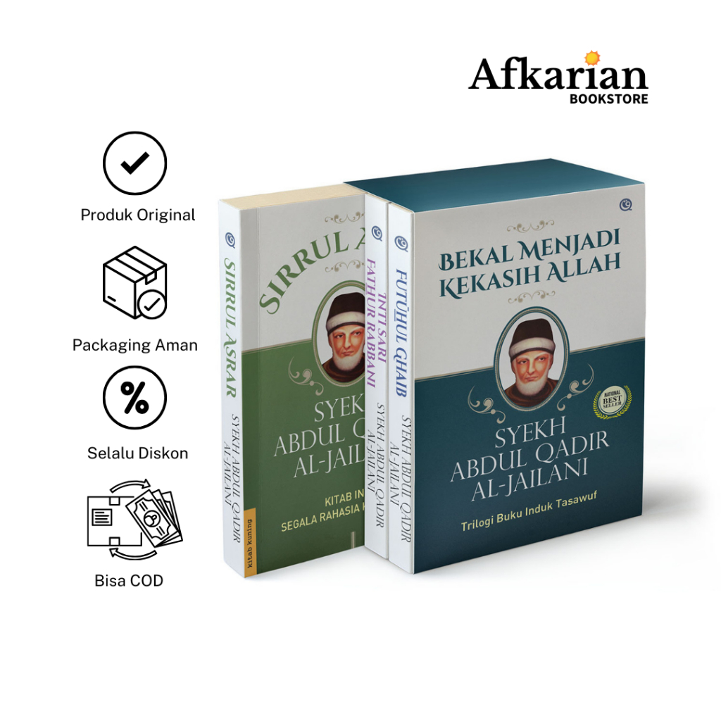 Buku Islami Bekal Menjadi Kekasih Allah Trilogi Buku Induk Tasawuf Syaikh Abdul Qadir al-Jailani