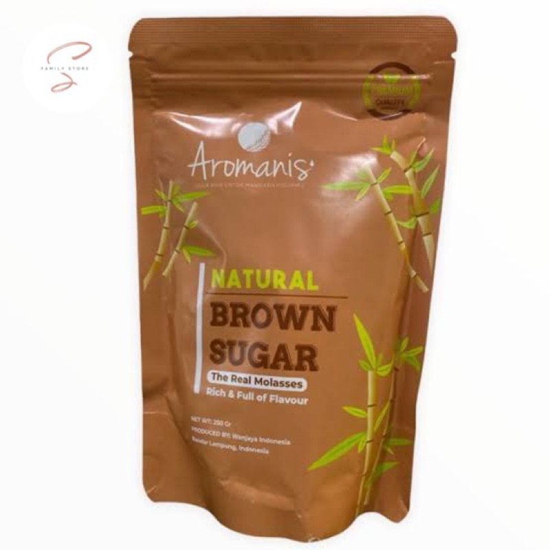 

Aromanis Natural Brown Sugar 250gr