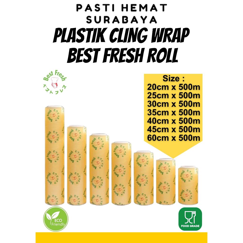 Plastik Wrapping Cling | PLASTIK MAKANAN I FOOD WRAPPING | BEST FRESH