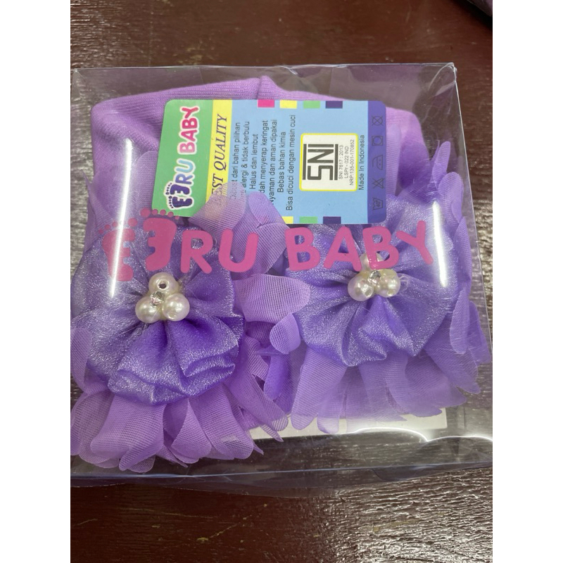 TURBAN BAYI /JILBAB BAYI/ Penutup Kepala Bayi - Defect Sale