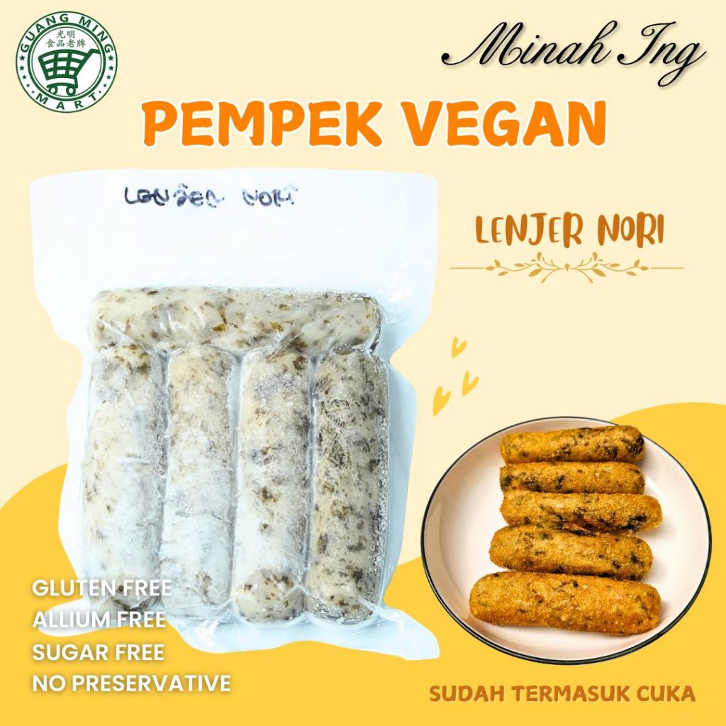 

Minah Ing Pempek Lenjer Nori Seaweed Vegan