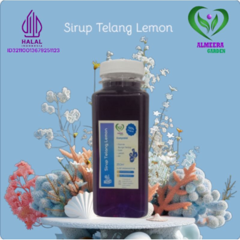 

Sirup Telang Lemon 250 ml