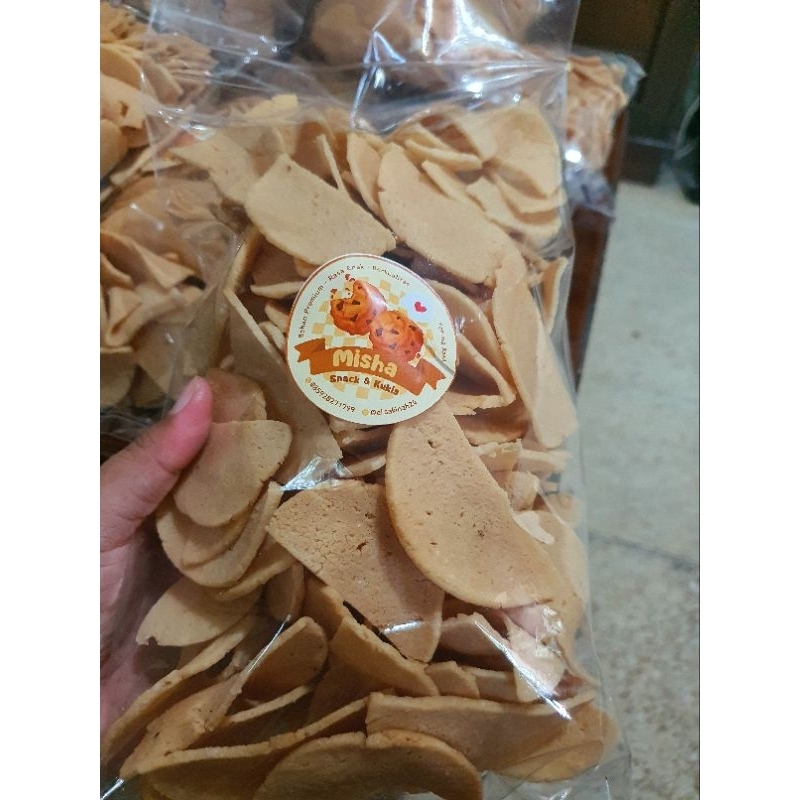

KERIPIK GETAS KHAS GRESIK . KEMASAN ½KG