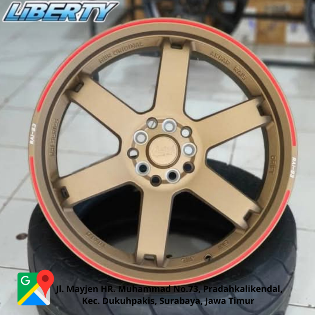 Velg Innova TE 37 R18 Original HSR RAI-S3 Ring 18 Baut 5x100 5x114,3 Pelek Resing Murah Surabaya