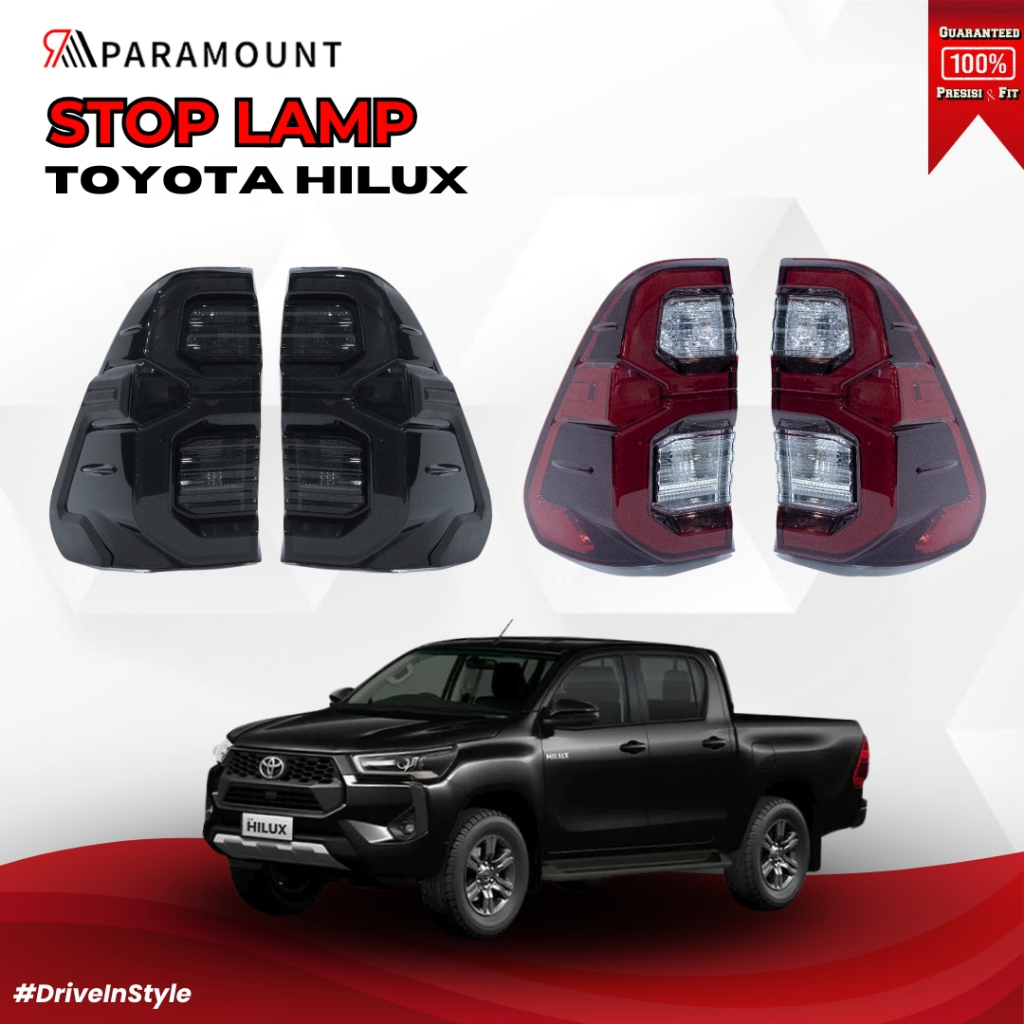 STOPLAMP ASSY LAMPU REM BELAKANG STOP LAMP HILUX REVO Stop lamp Lampu Stop Toyota Hilux - Paramount 