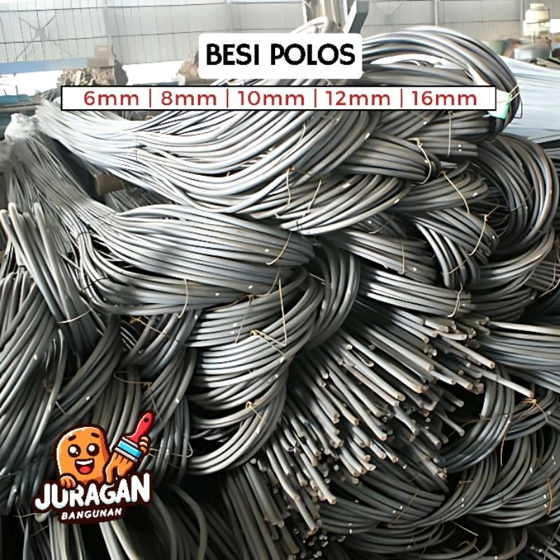 Besi Beton Polos 16mm