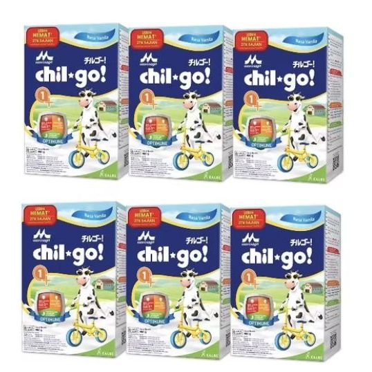 

CHILGO 1+//3+ VANILA 700G/MADU 700G PAKET BUNDLING 700G X 6PCS