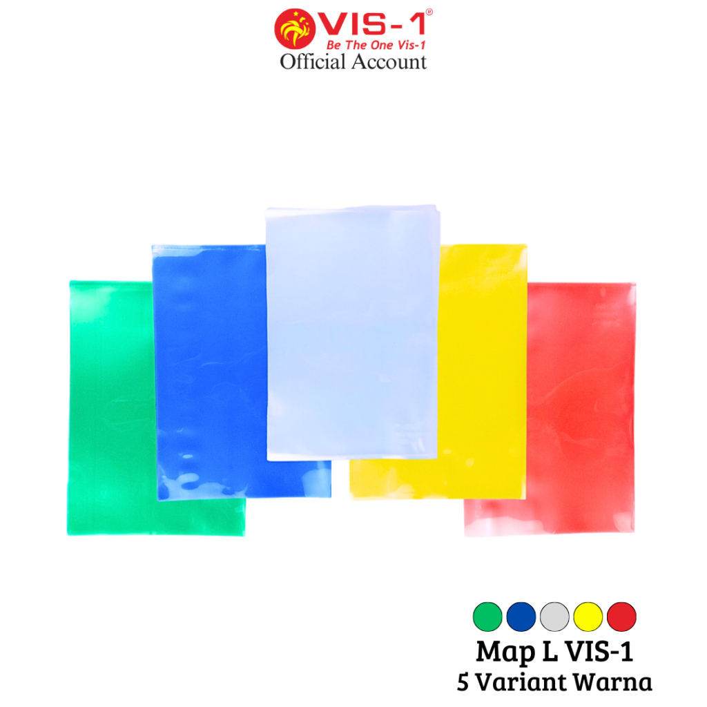 

VIS-1 - Map L F4 Folio Plastik Transparan Clear Sleeves VS-006