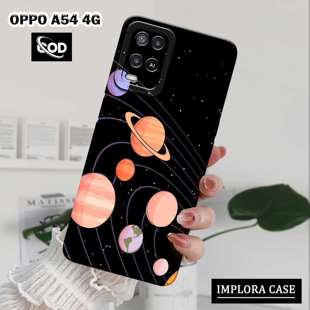 Case OPPO A54 4G Case ASTRONOT IMPLORA CASE Casing OPPO A54 4G Softcase Pro Camera OPPO A54 4G Casin