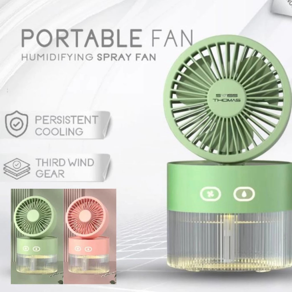 [ Kinmashop ]  KPS-21 Kipas Angin Humidifier AC MINI / Mini USB Nano Spray Mini Humidifier Face Mist