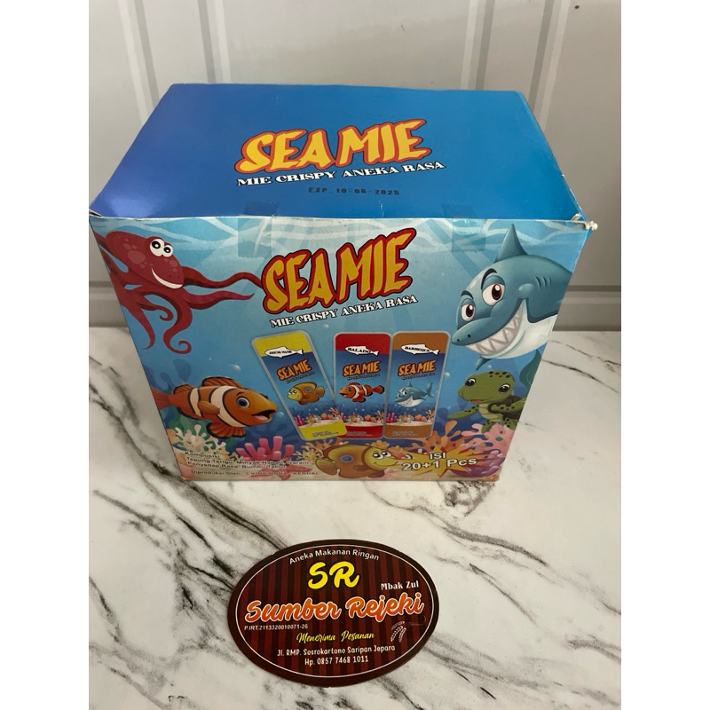 

SEA MIE MIE CRISPY ANEKA RASA ISI 20+1 pcs